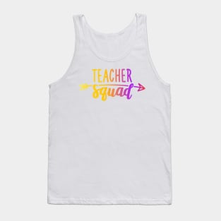 Back To School Teacher Squad Gift for Teachers Tank Top